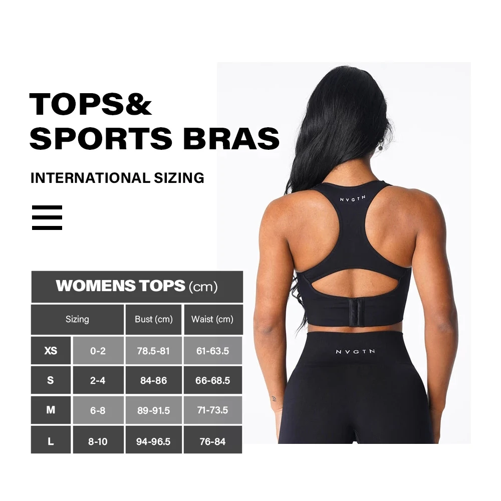 Nvgtn Ignite Seamless Spandex Women's Sports Bra Breathable Breast Enhancement Fitness Stretch Sports Tank Top