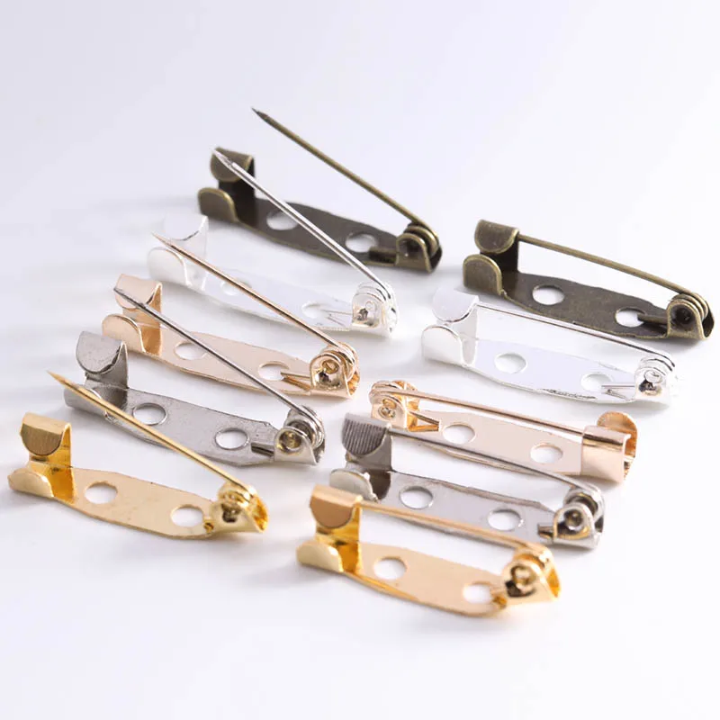 

Основа для броши, зажим-булавка для бижутерии, пустая основа для украшений «сделай сам», 50 шт./лот 15 20 25 30 35 40 45 мм