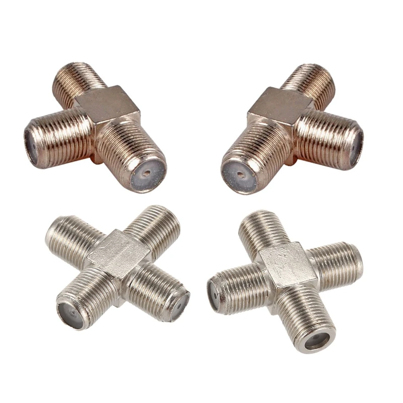 

15 шт., коаксиальный разделитель кабеля F-типа: 5 шт., 4-сторонний комбайнер «Мама» на 4 «мама», 10 шт., трехсторонний комбайнер «мама» на 3 «мама» д...