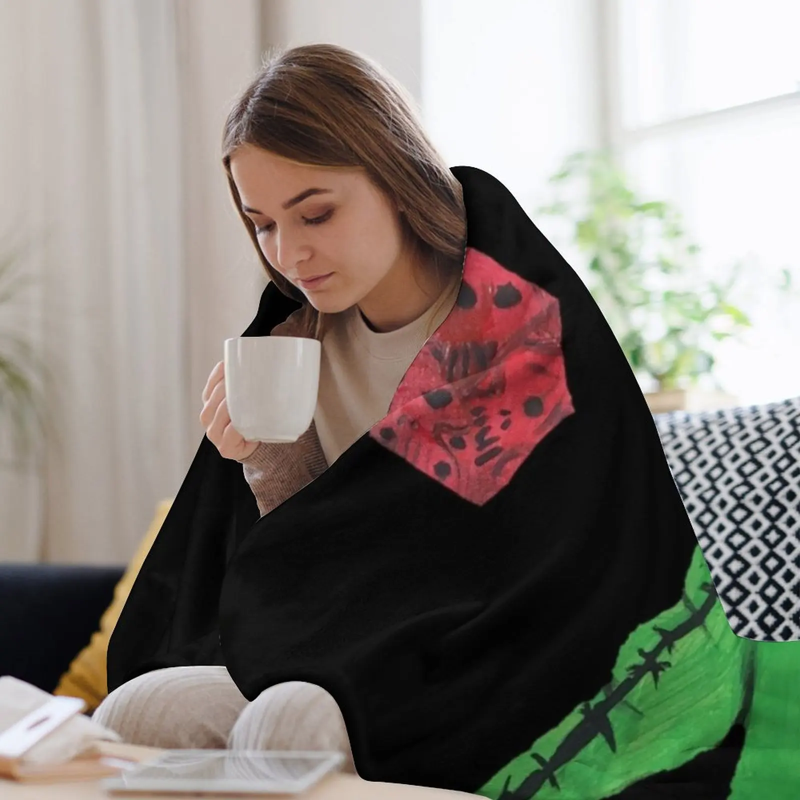 Одеяло Oogie Boogie. Зимние кровати. Одеяла для