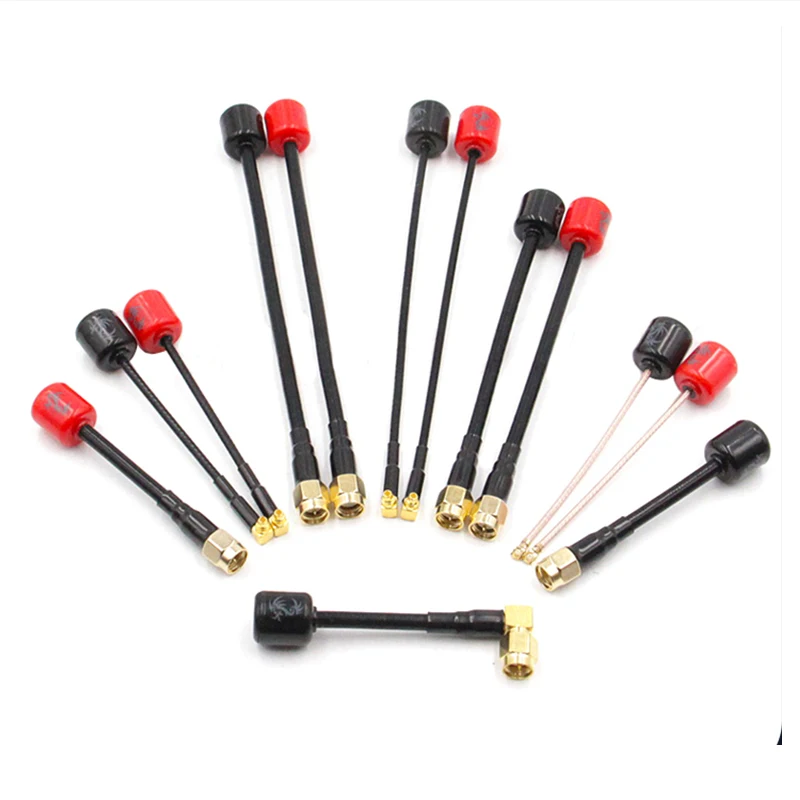 

Maple Leaf Antenna Left and Right Circularly Polarized 5.8G Lollipop Antenna SMA/ RP-SMA / Angle SMA / IPEX/ MMCX for FPV Drones