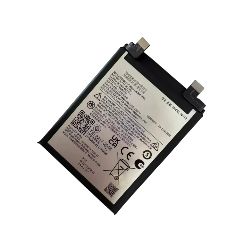 Фото Новая аккумуляторная батарея Grade A 4020 мАч NP40 3.89В для мобильного телефона Motorola Edge 30 Neo XT2245 XT2245-1, высокопроизводительная + инструменты для установки №4