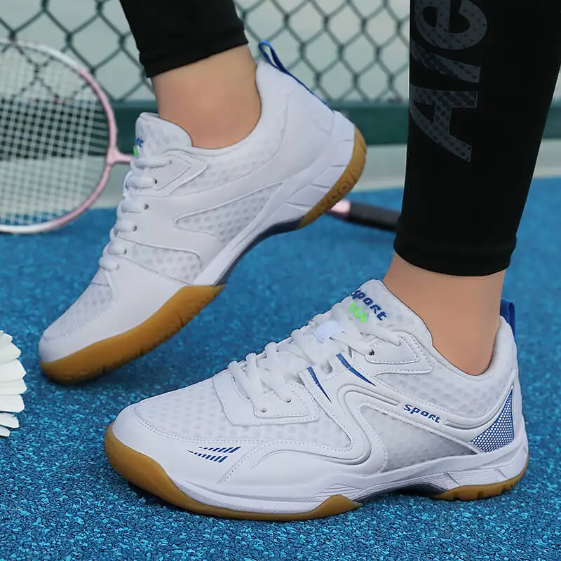 New Badminton Shoes Men's and Women's Outdoor Fitness Tennis Shoes Volleyball Shoes High Quality Training Table Tennis Shoes