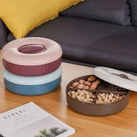 fruit plate living room household dried fruit box divided melon seed plate candy european snack box pantry storage containers