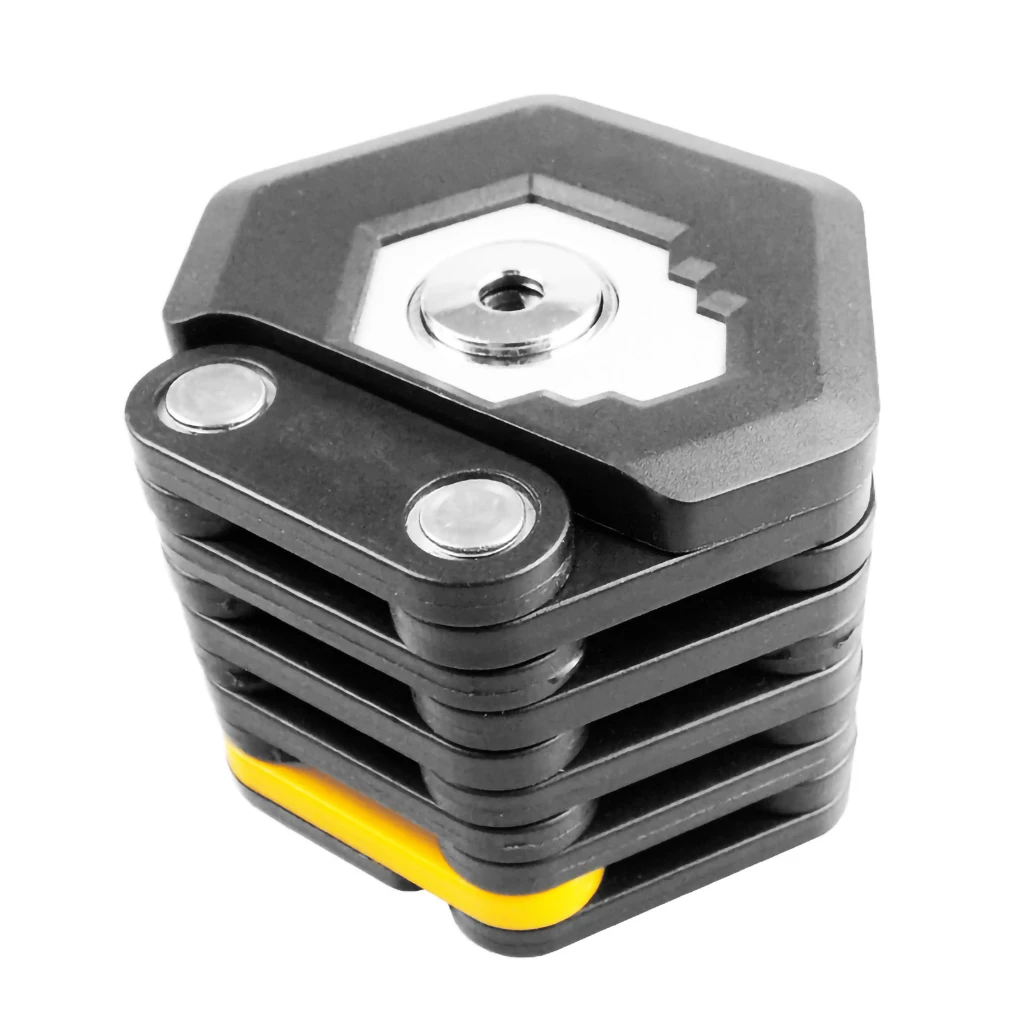 

Foldable Bike Lock Hamburg-Lock Alloy Anti-Theft Strong Security Mountain Bicycle Road Bicycle Lock Mount Bracket Chain Lock