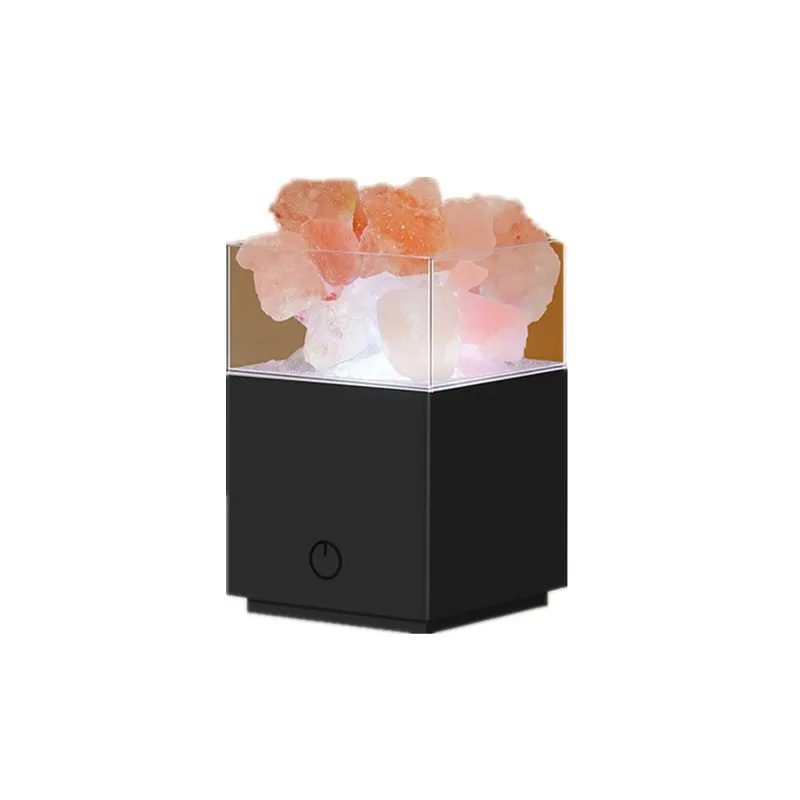 

Светодиодный светильник с кристальной солью, затемняющийся ночник с цветным таймером, естественная анионная соль, маленькая ночная лампа д...