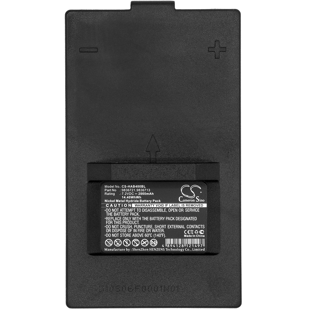 

Cameron Sino 2000mA Battery for Hiab Combi drive 5000,Dulevo 5000 combi,Hi Drive 4000 AF-HI40000M,AF-HI4000M,FUA 41,H2055112