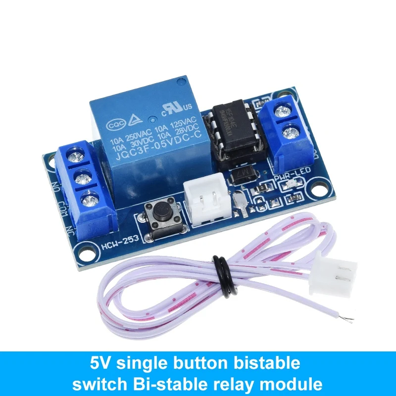 

Бистабильный релейный модуль TZT для Arduino