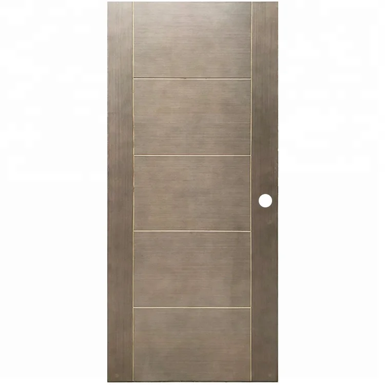 Prettywood новейший дизайн интерьера комнаты Современные двери из композитной фанеры