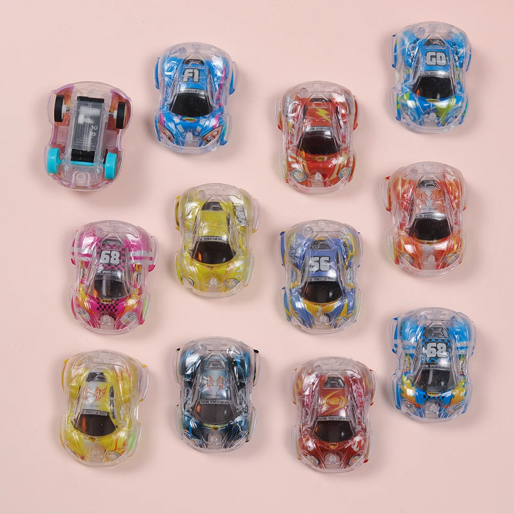 

10Pcs Cartoon Mini Pull Back Cars For Kids Birthday Party Favor Boys Giveaways Toys Pinata Fillers kindergarten Treat Goody Bag