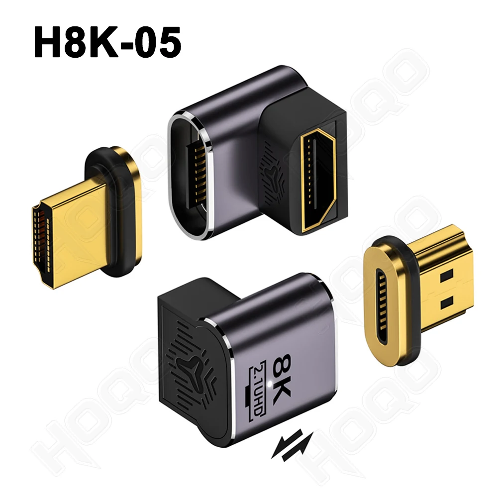 Магнитный адаптер 8K HDMI папа-мама для ТВ-приставки PS5 USB-концентратор