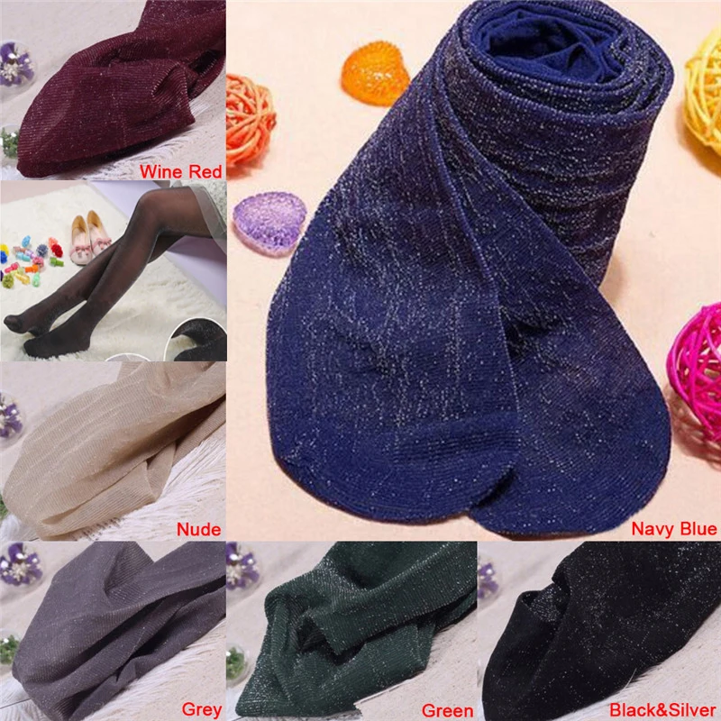 1 шт. женские блестящие колготки