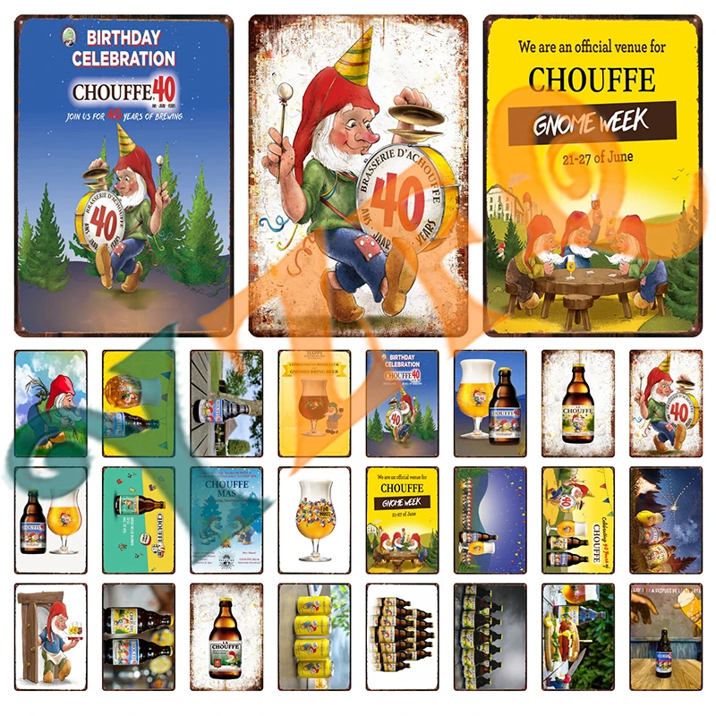 [Yzfq] бельгийское пиво, винтажная металлическая фотостена для дома, мужская пещера, Ресторан, Бар, Декор, задний двор 8x12 дюймов