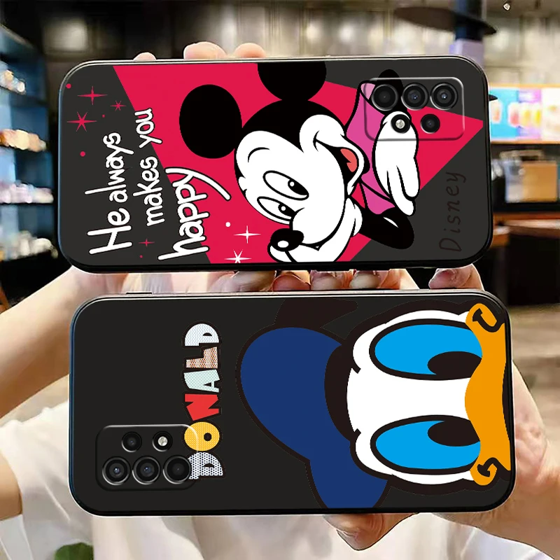 

Disney Mickey Anime Phone Case For Samsung Galaxy A31 A32 A41 A42 A51 A52 A71 A72 4G 5G Back Carcasa Funda Soft Coque
