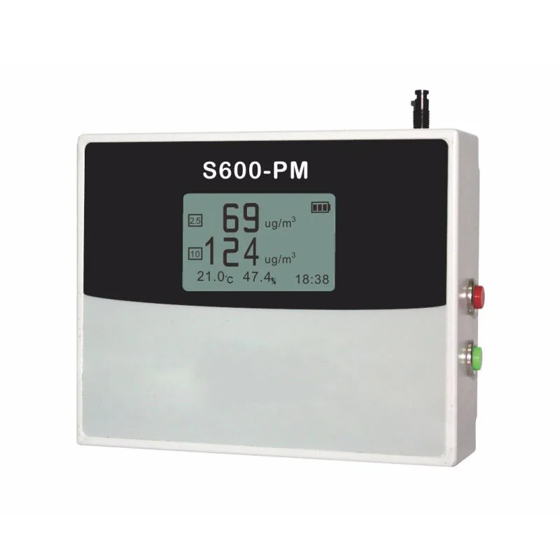 

PM2.5 PM10 Detector Temperature Humidity Data Logger for Dust Concentration Measurement