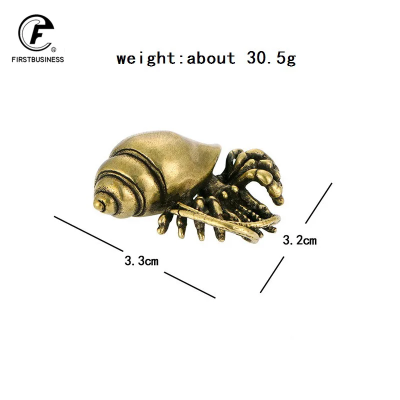 

Медные фигурки раков-отшельников