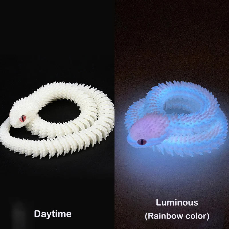 

3D-печатная фигурка змеи из PLA 30 см