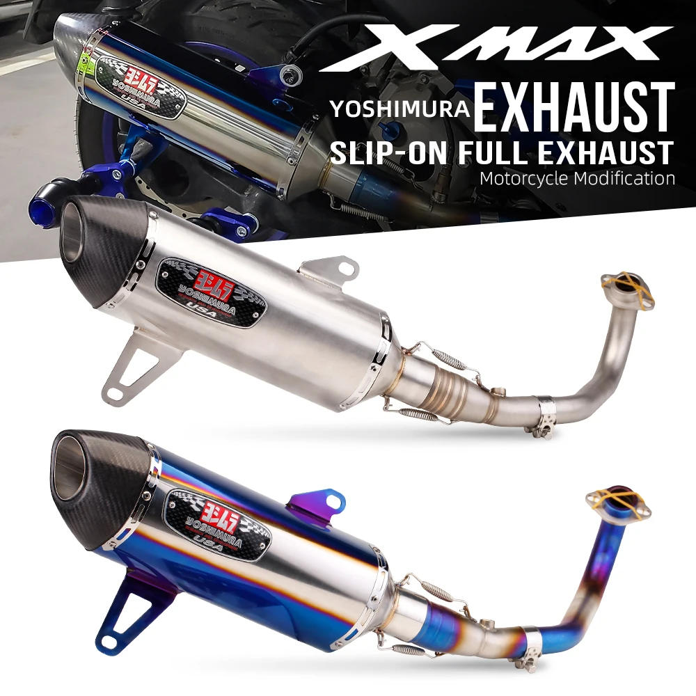 

for xmax300 Yoshimura R77 full system exhaust pipe muffler