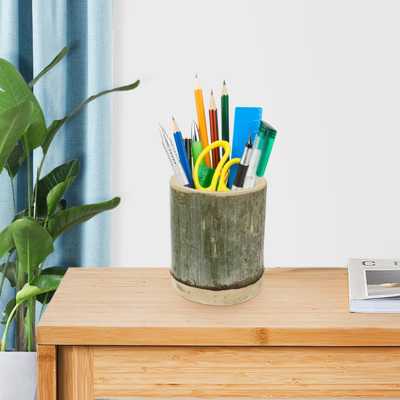 

2 Piece Set Multi-function Pen Organizer Office Holder Desk Household Container Modern Accessories