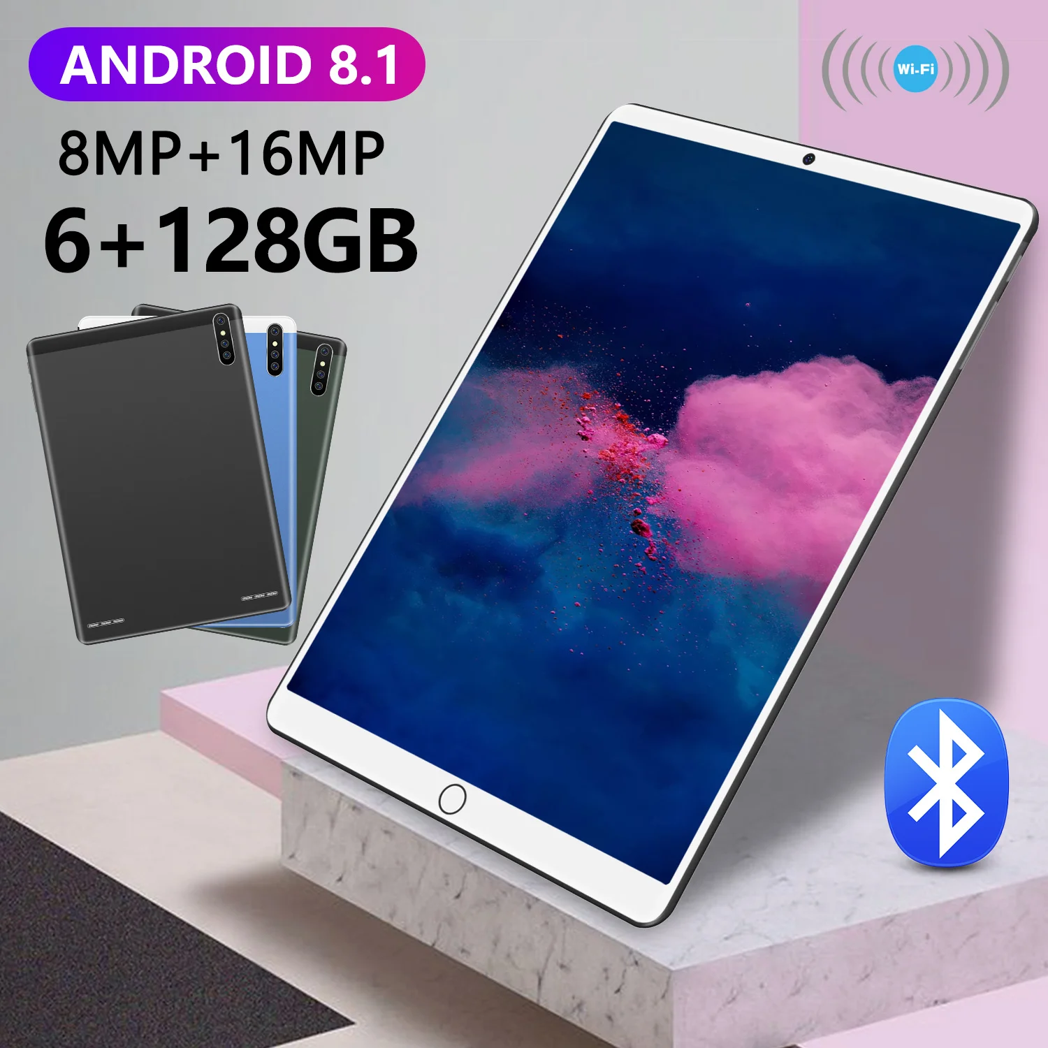 

Hot sales pad h18 5g global 8800mah tablet pc 10.1 inch core deca 12gb ram 512gb rom office google play dual sim gps rear camera