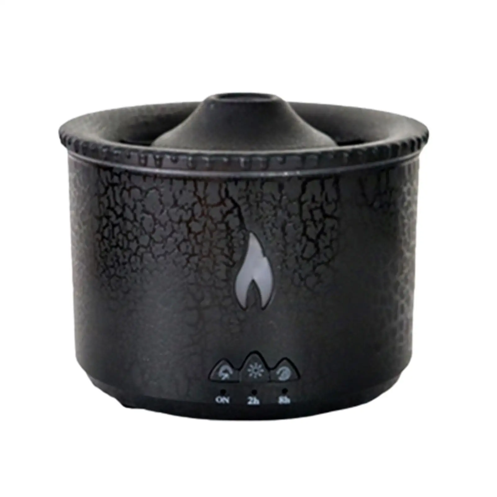Low Noise Portable Auto Shut Off Essential Oil Flame Diffuser For Tabletop Personal Living Room Dorm Home