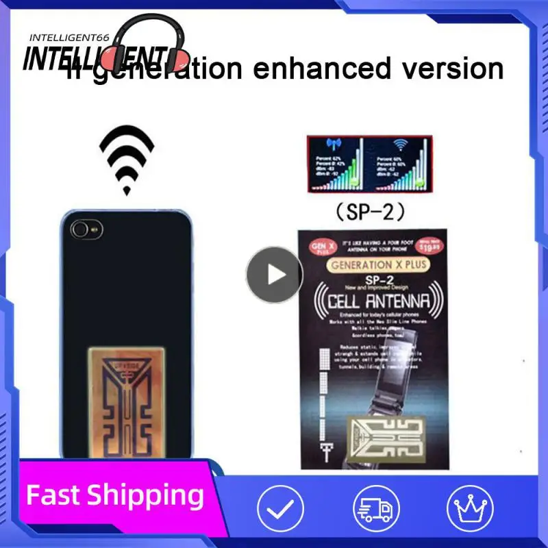 2/4/6PCS Mobile Phone 4g Amplifier Stickers-signal Sp-3/sp-4 Generation Sticker Universal Mobile Phone Signal Booster