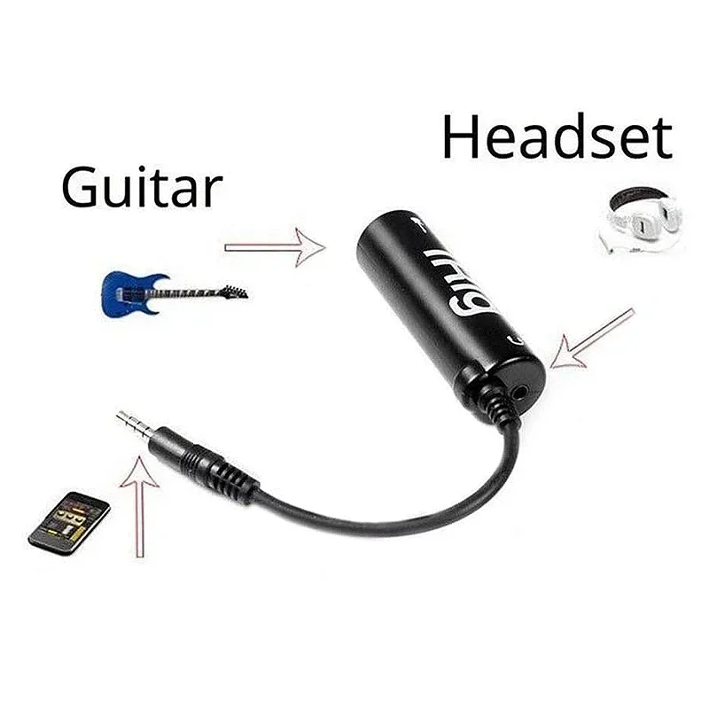 Фото 6 шт., IRIG Guitar Link O, интерфейсный кабель, адаптер, система конвертера для телефона/для IPad, новая оптовая продажа №4