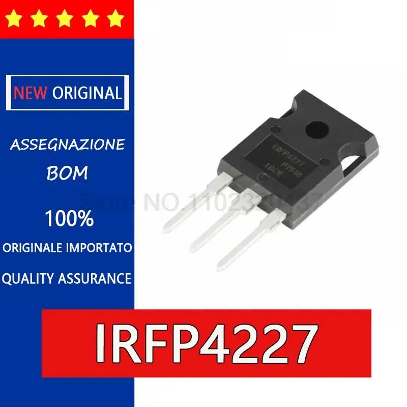 Новый и оригинальный инвертор мощности IRFP4227 IRFP4227PBF TO-247 130A 200 V 130 a 200 v