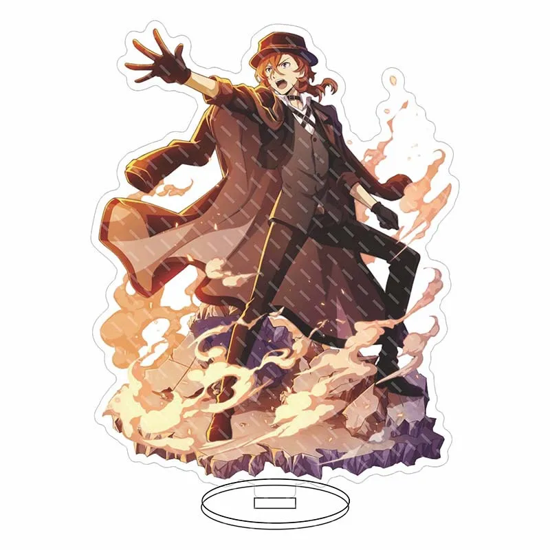 Фигурка аниме бродячие псы мультяшный персонаж накажима Атсуси акриловая