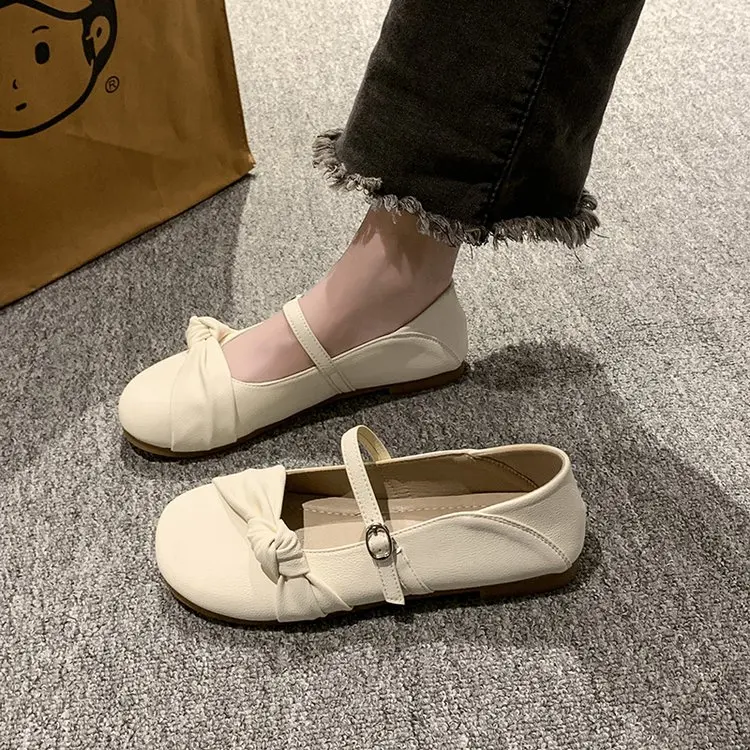 

Туфли женские с бантом и круглым носком, на лето, 2023