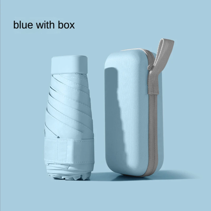 Складной солнцезащитный мини-зонт с УФ-защитой для женщин маленький портативный