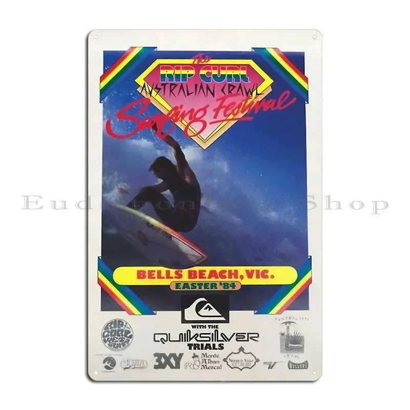 Металлический знак Suf Vintage 1984