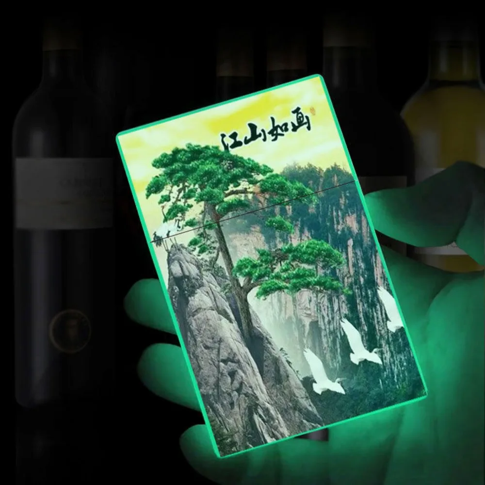 Светящаяся в темноте сигарета стандартная Автоматическая пружинная крышка 20