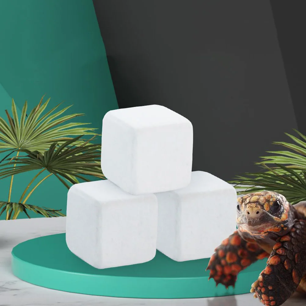 10 шт. террапина кальция черепаха минеральный блок куб для рептилий молярные