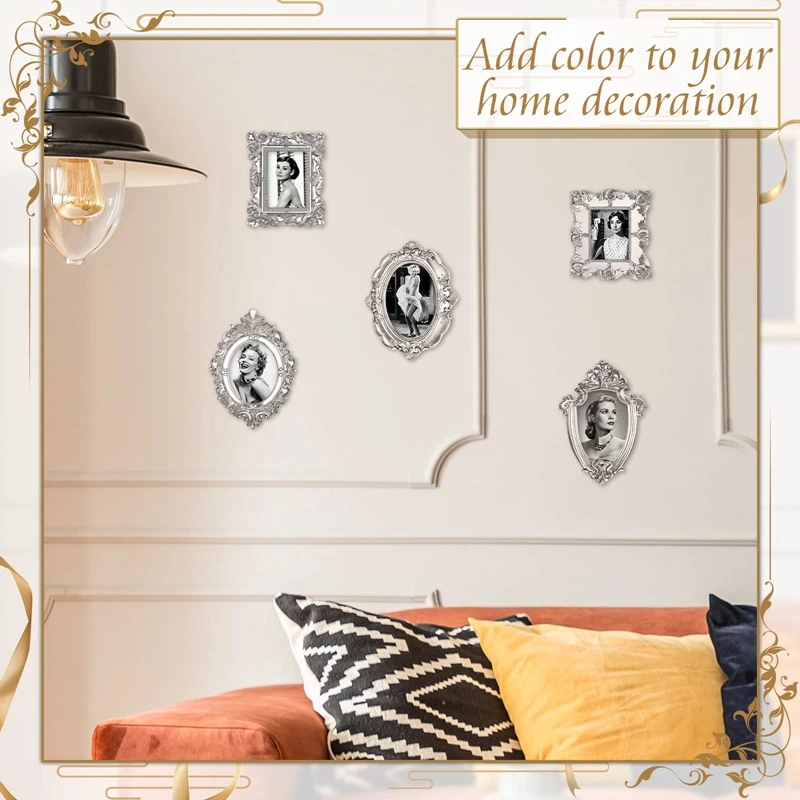 Акция! 5 шт. винтажная фоторамка для украшений |