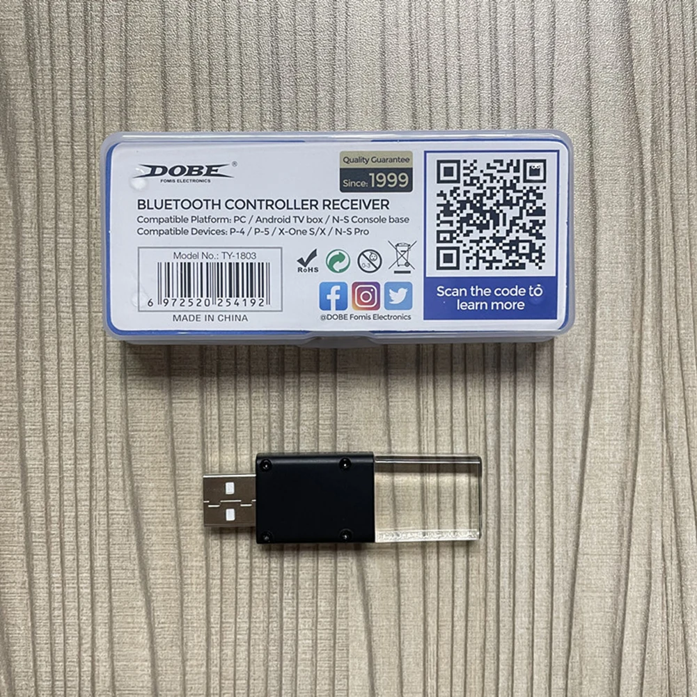 USB-ресивер для Switch Xbox One S/X совместим с Bluetooth беспроводной контроллер геймпад