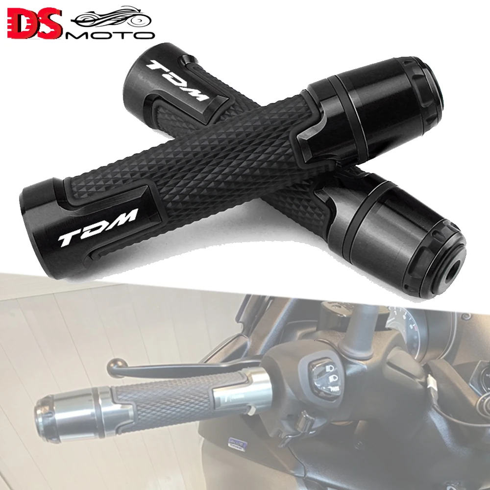 

For YAMAHA TDM850 TDM900 TDM1200 TDM 850 4TX 3VD 900 1200 7/8"22MM Motorcycle CNC Aluminum Accessories Non-slip HandleBar Grips