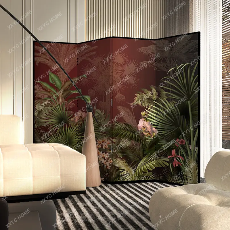 Цветочные складные подземные зоны экраны дверь вход в гостиную блокировка