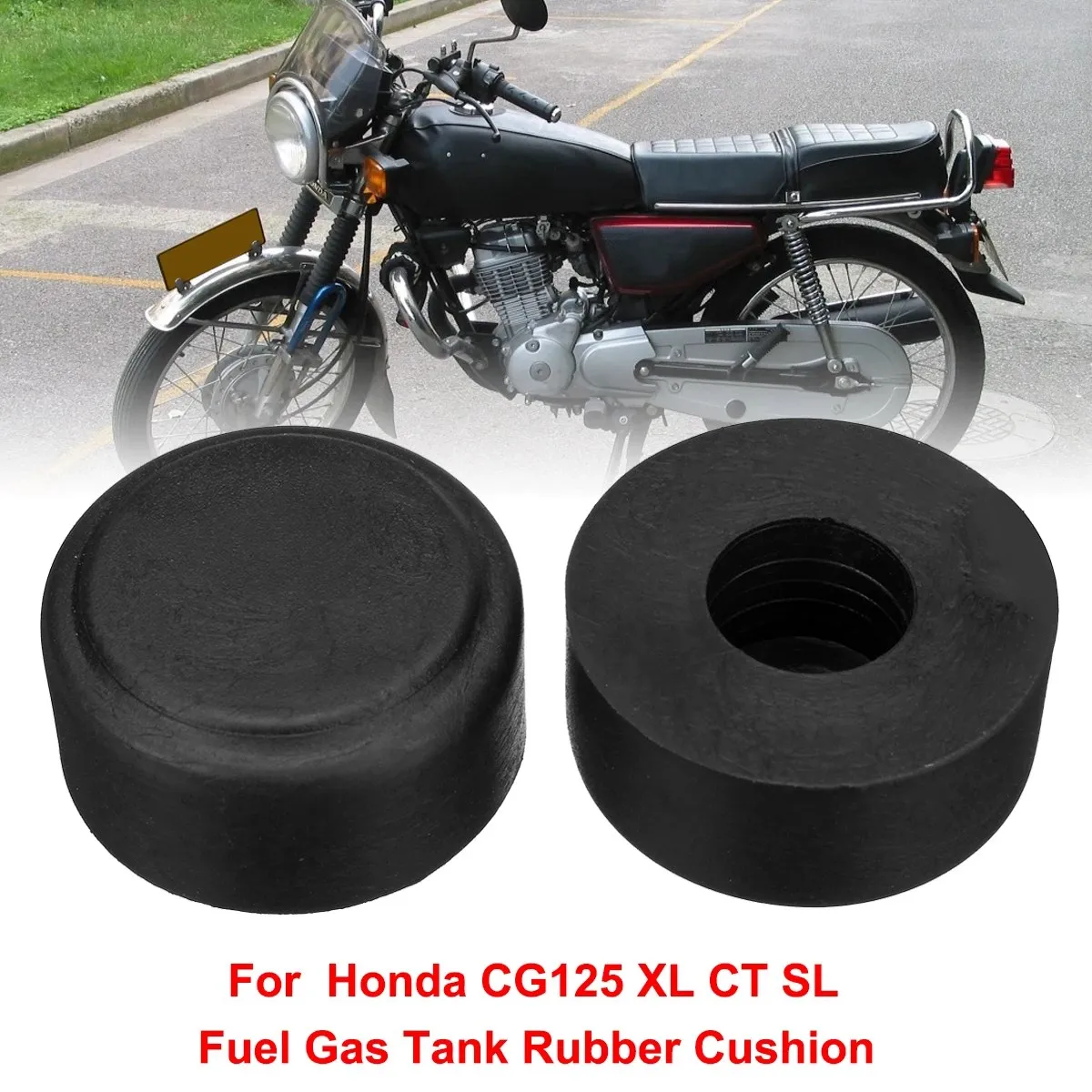 2X для Honda Vintage CG125 CT XL SL TL мотоциклетный газовый топливный бак Подушка крепление