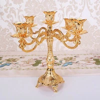 candle holder luxury candle holders metal wedding candlestick party home decorations candelabra centerpieces engagement gifts