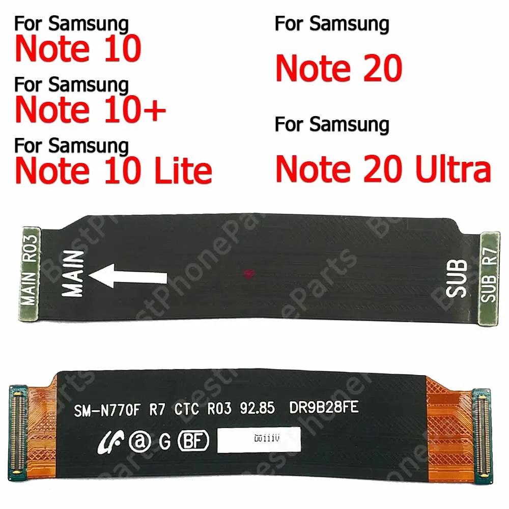 

Для Samsung Galaxy Note10 Plus 20 Ultra 5G Note10 Lite материнская плата гибкий кабель новая Оригинальная запасная материнская плата
