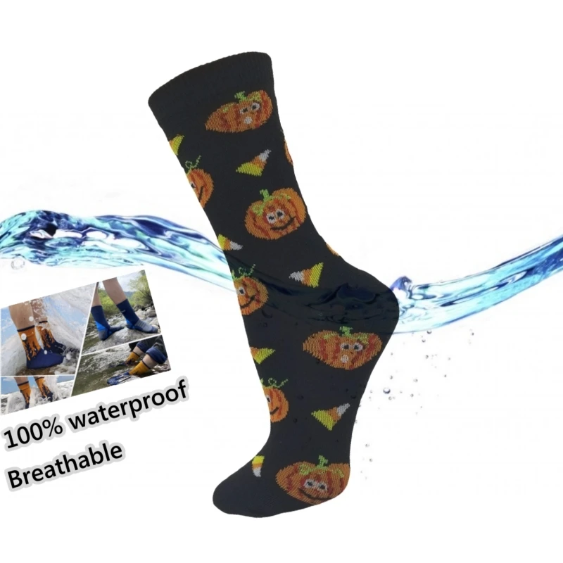 

Socks Halloween Waterproof Warm Breathable Moisture-absorbing Hiking Skiing Climbing Wading Unisex Outdoor Sports Socks