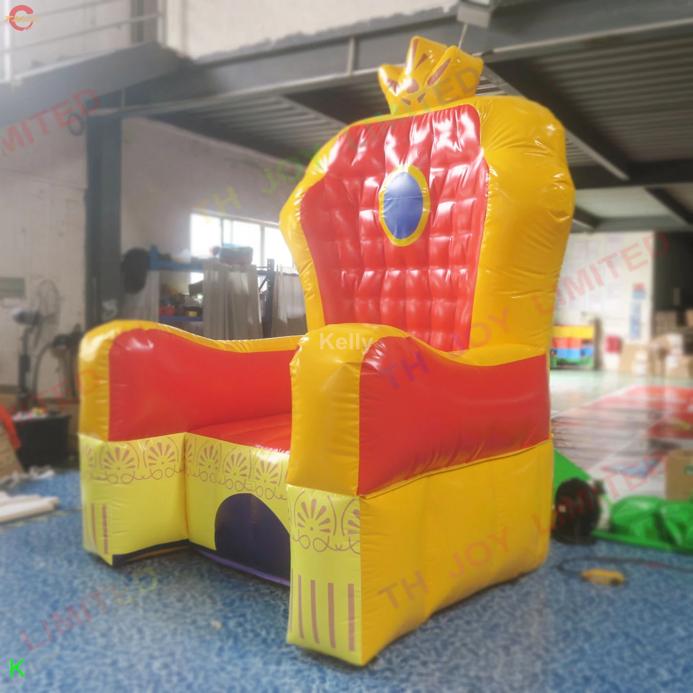 Бесплатная доставка надувной престол с воздуходувкой Диванный стул для детской