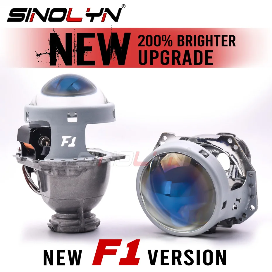 

Sinolyn F1 Kingkong Blue 3,0-дюймовый биксеноновый объектив проектора D1S D3S D2S D4S для фар Автомобильные фары для Hella 3R Автомобильные аксессуары