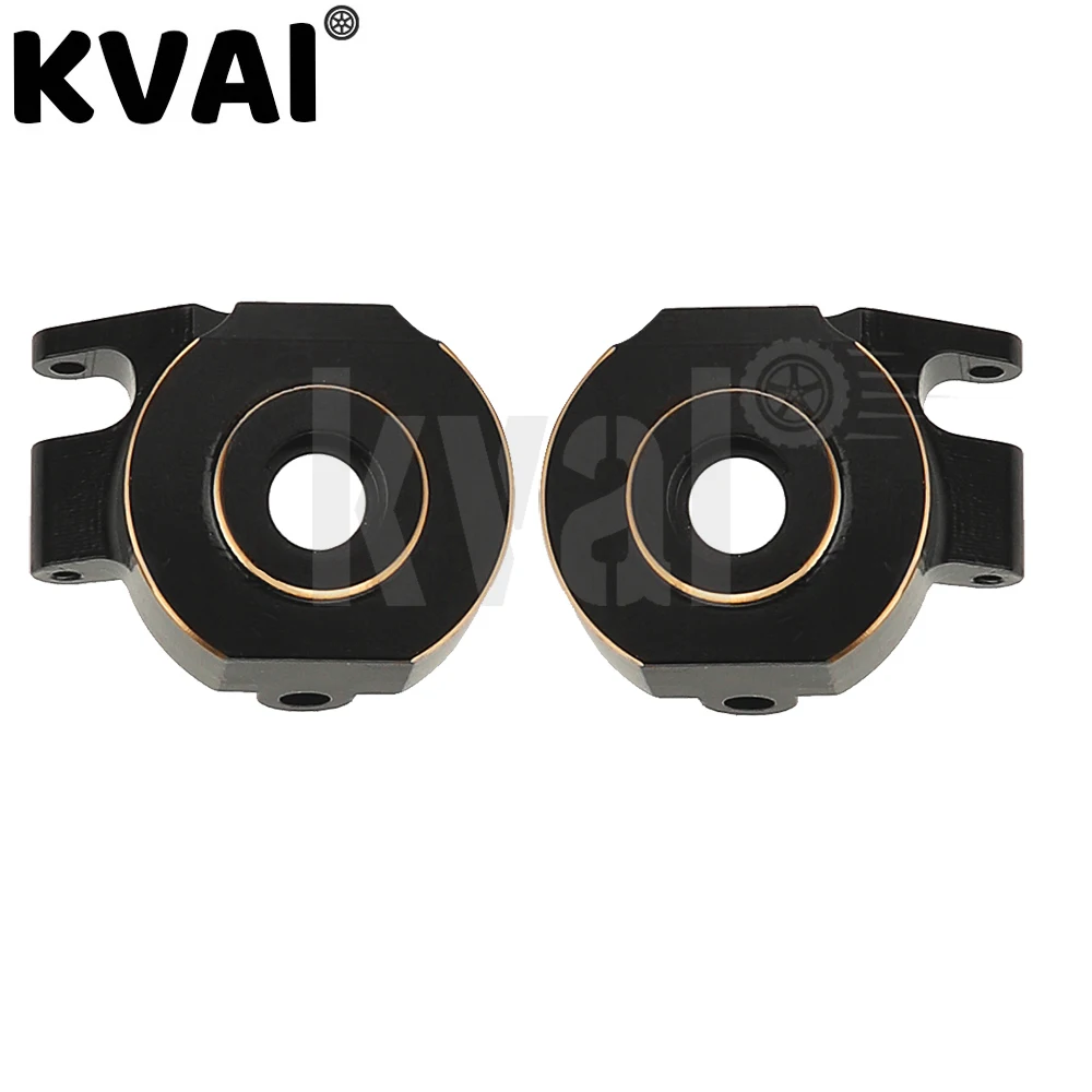 2шт черное покрытие латунь передняя стандартная опора для 1/10 RC Crawler Axial SCX10 PRO