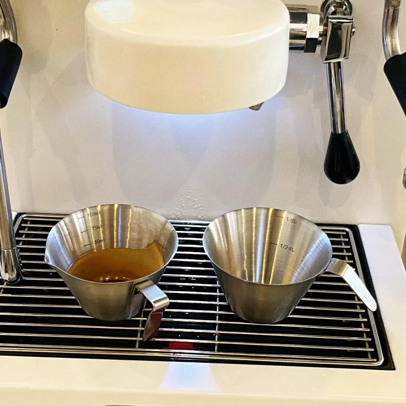 Мерная чашка для эспрессо 30/90 мл из нержавеющей стали