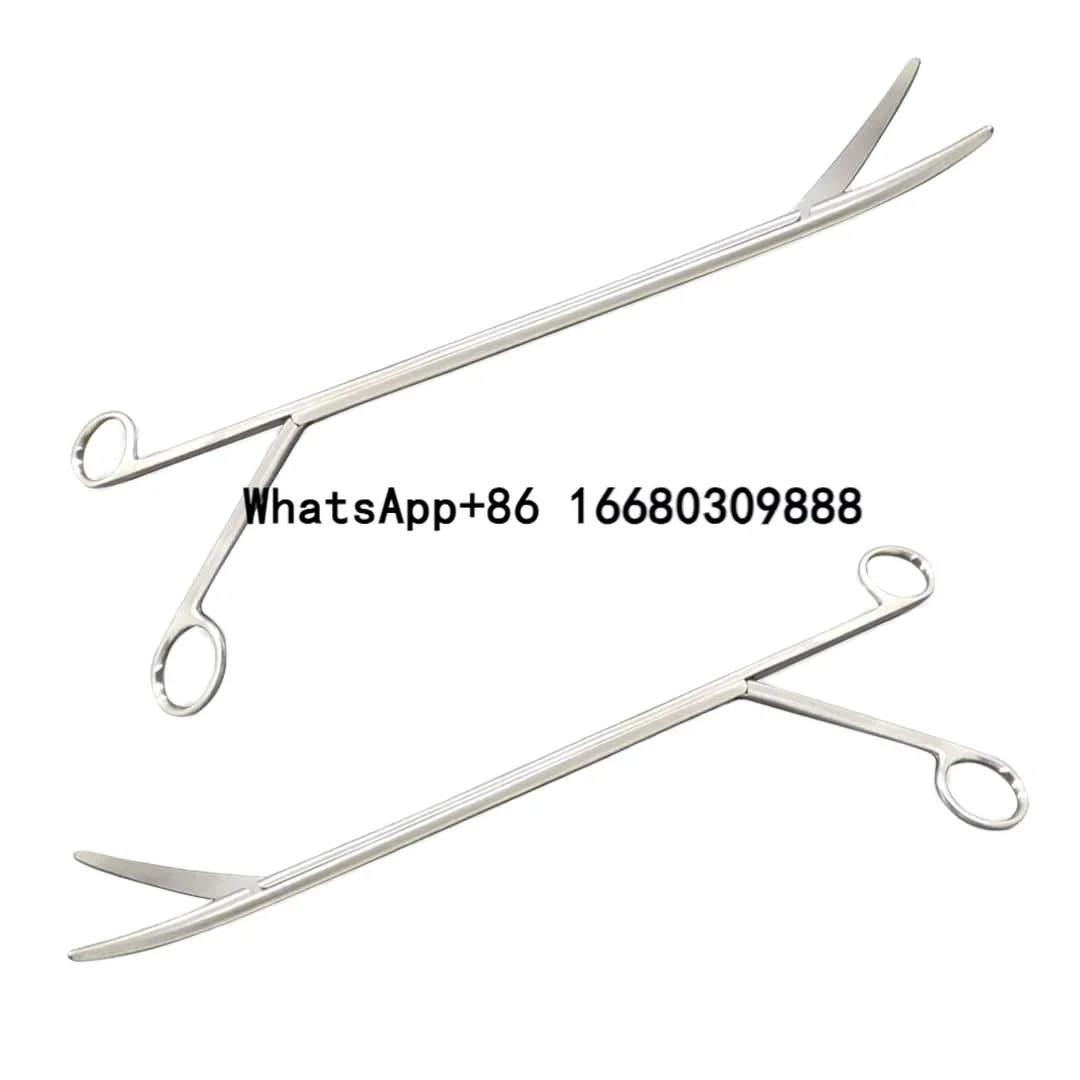 Ножницы Thoracoscopy VATS TC 11 5 дюймов немецкая нержавеющая сталь BY Rostro международный