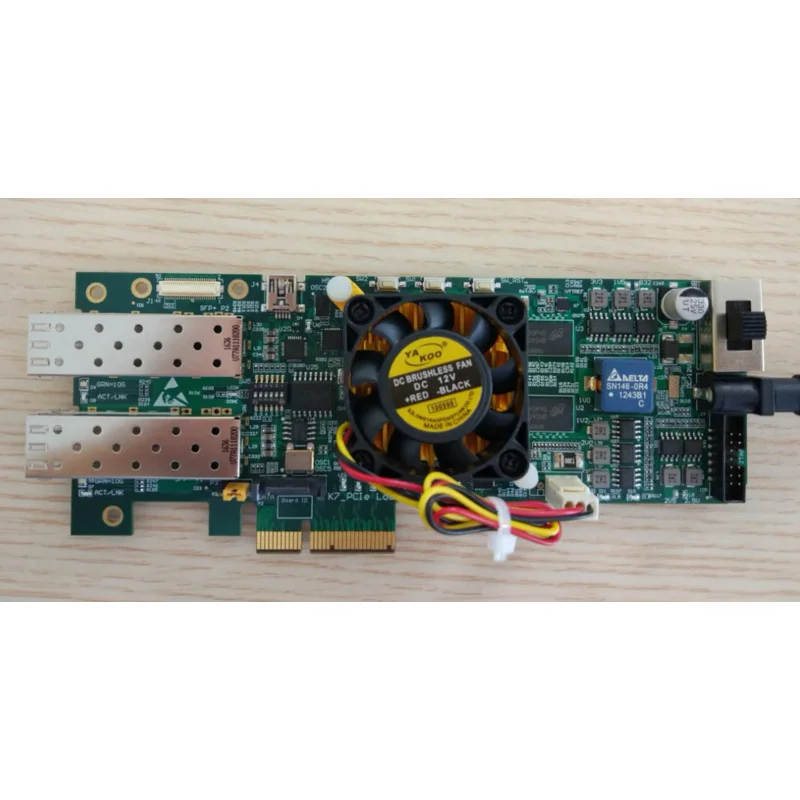 Kintex-7 макетная плата XC7K325T PCIe 10G Ethernet фильтра данных карта акселератора
