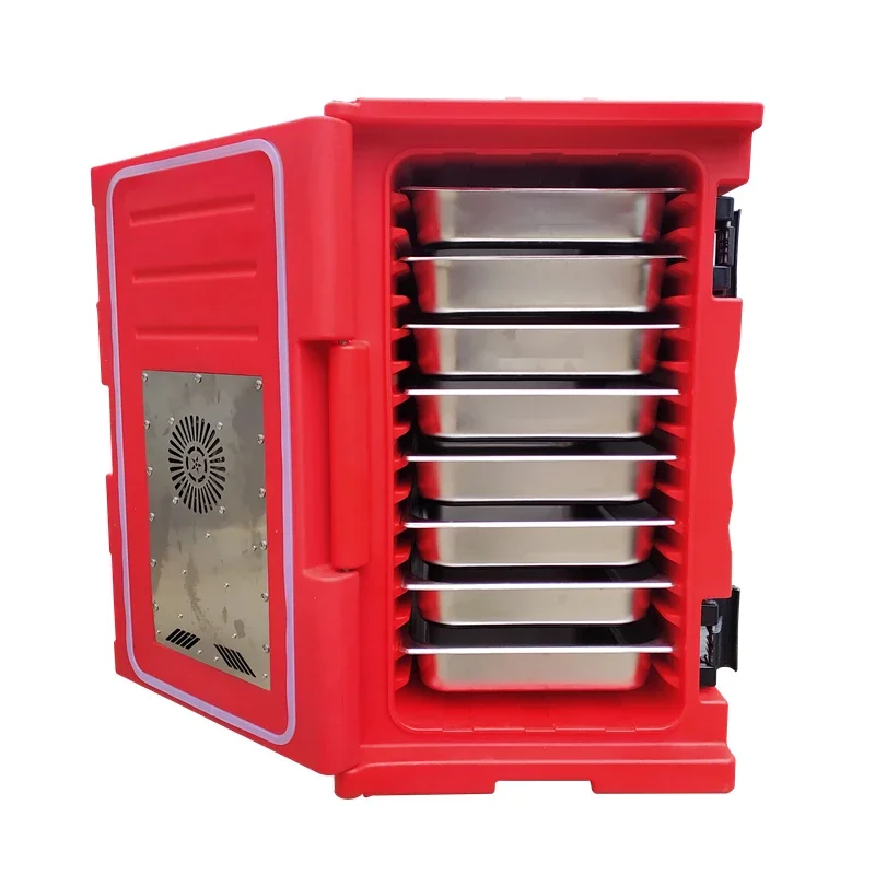 Заводская цена Изолированный ящик для еды с нестатическим колесом