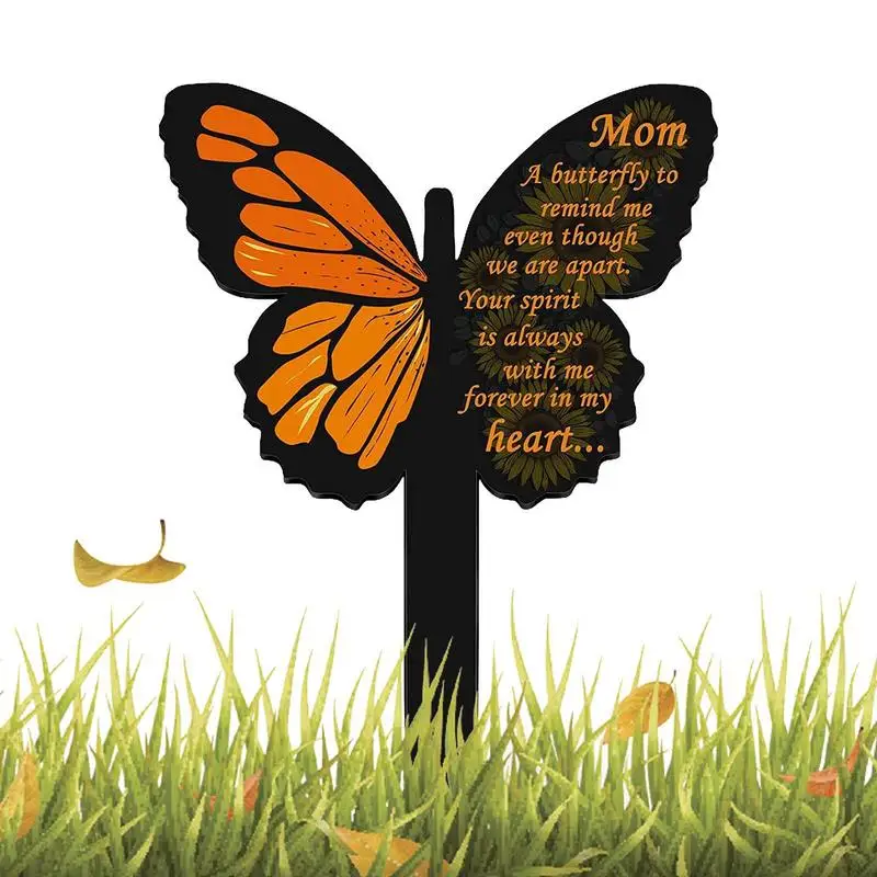 

Grave Decorations For Cemetery Butterfly Grave Site Decor For Cemetery Garden Stake Memorial Grave Stake Memorial Garden Grave